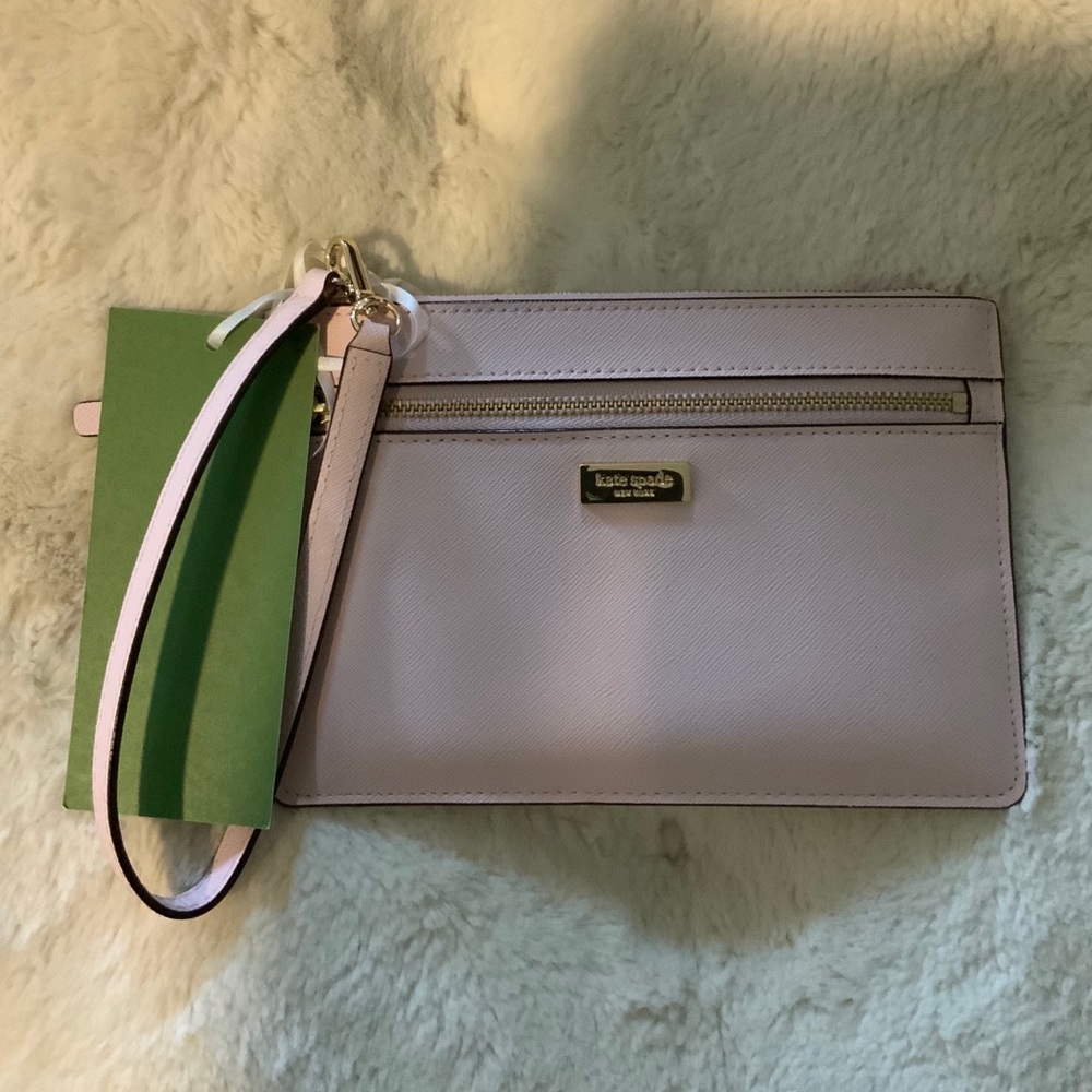 Kate Spade Cameron Wristlet Pink NWT
